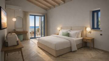 Superior Residence with sea view | Premium bedding, in-room safe, individually decorated