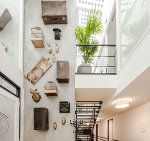 Interior entrance - Hotel Bleecker (Bloemendaal)