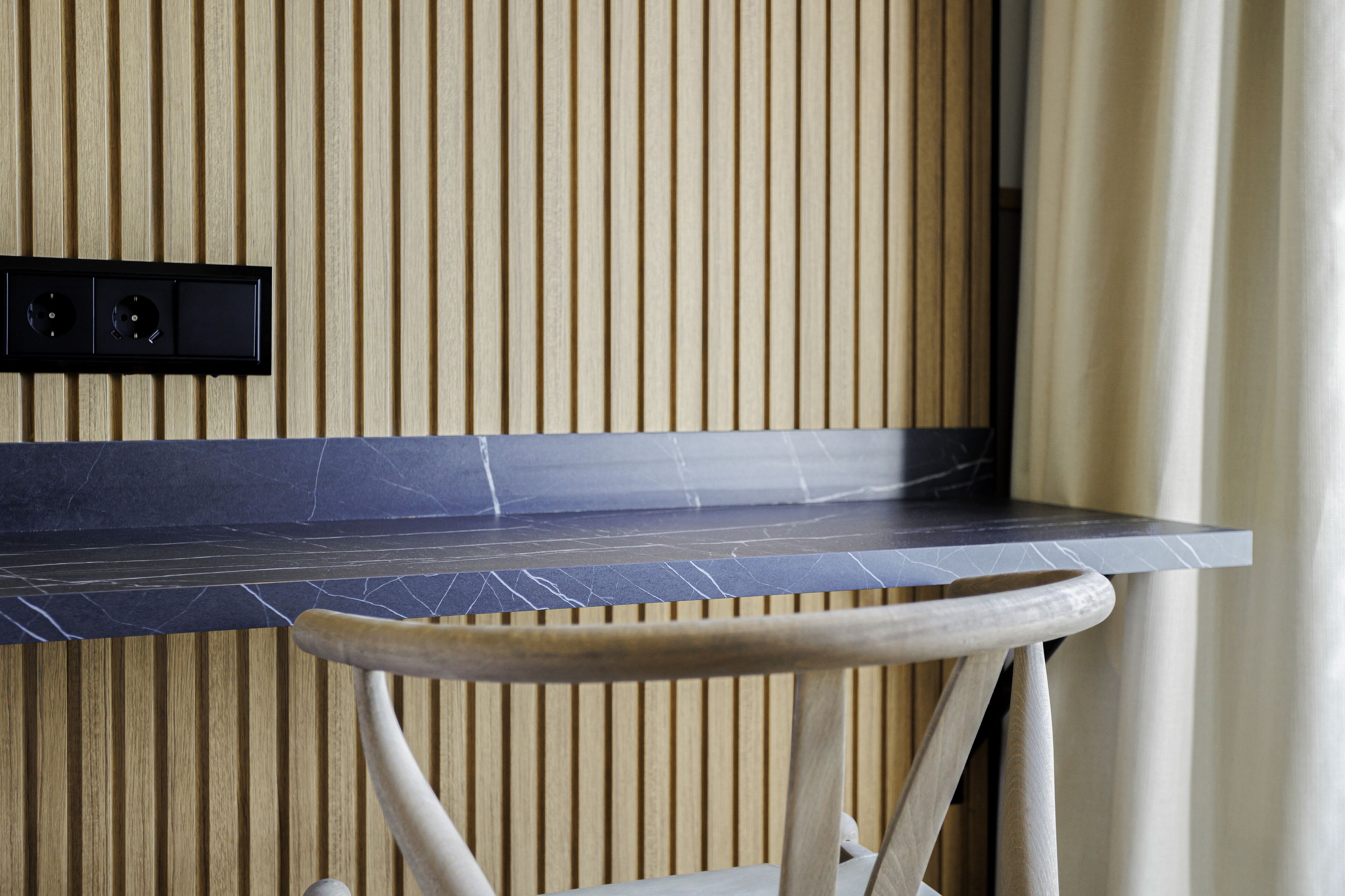 in-room safe, desk, blackout curtains, soundproofing