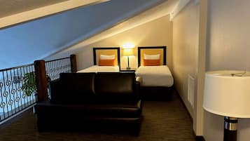 Suite, Multiple Beds, Non Smoking, Kitchenette | Hypo-allergenic bedding, desk, laptop workspace, blackout curtains