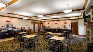 Free daily full breakfast