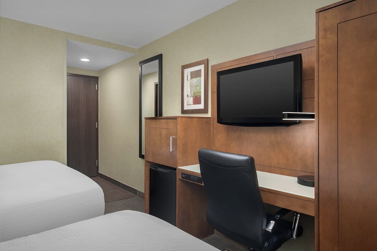Pillow-top beds, in-room safe, desk, laptop workspace