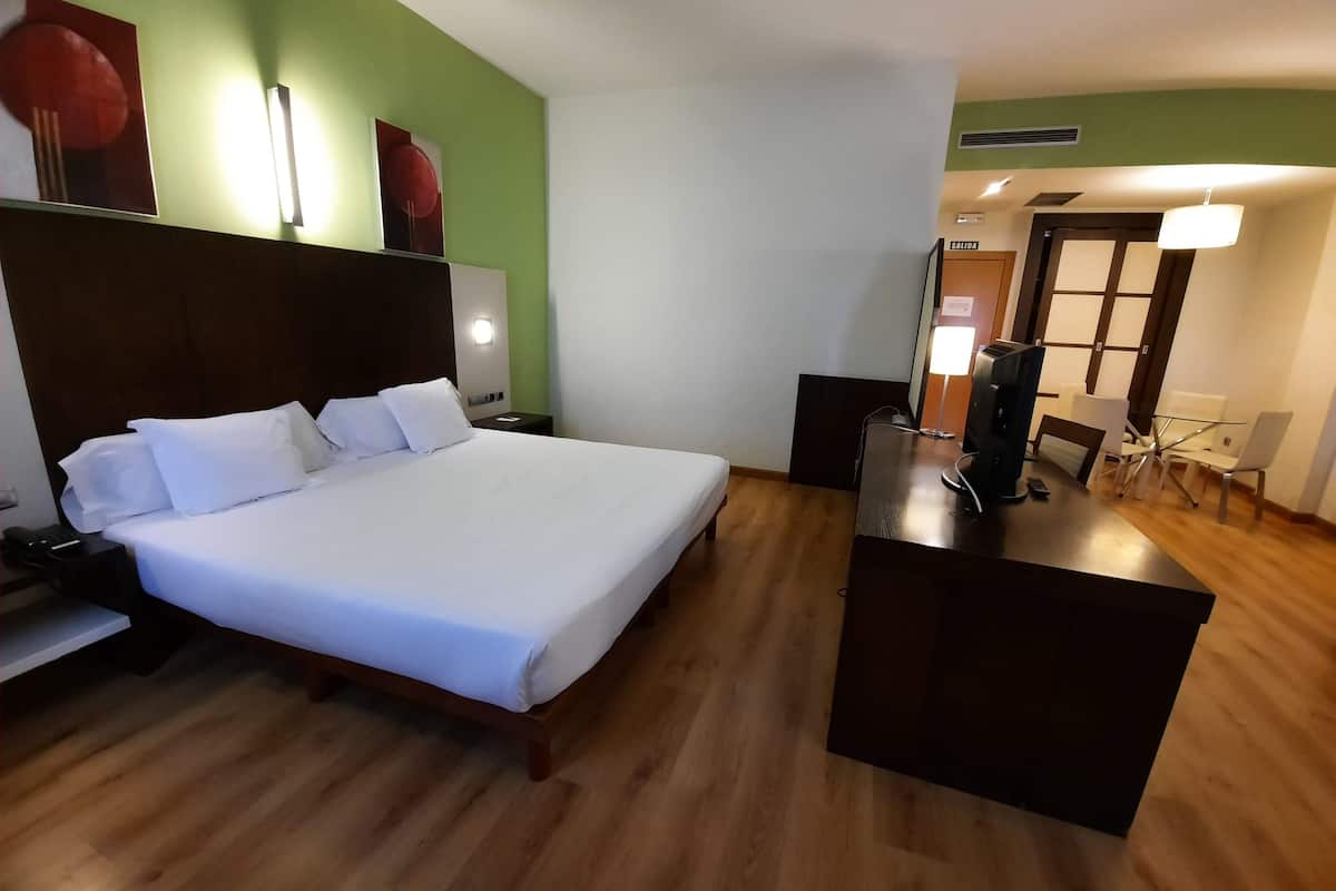 superior double room (family) | minibar, in-room safe, desk, laptop workspace