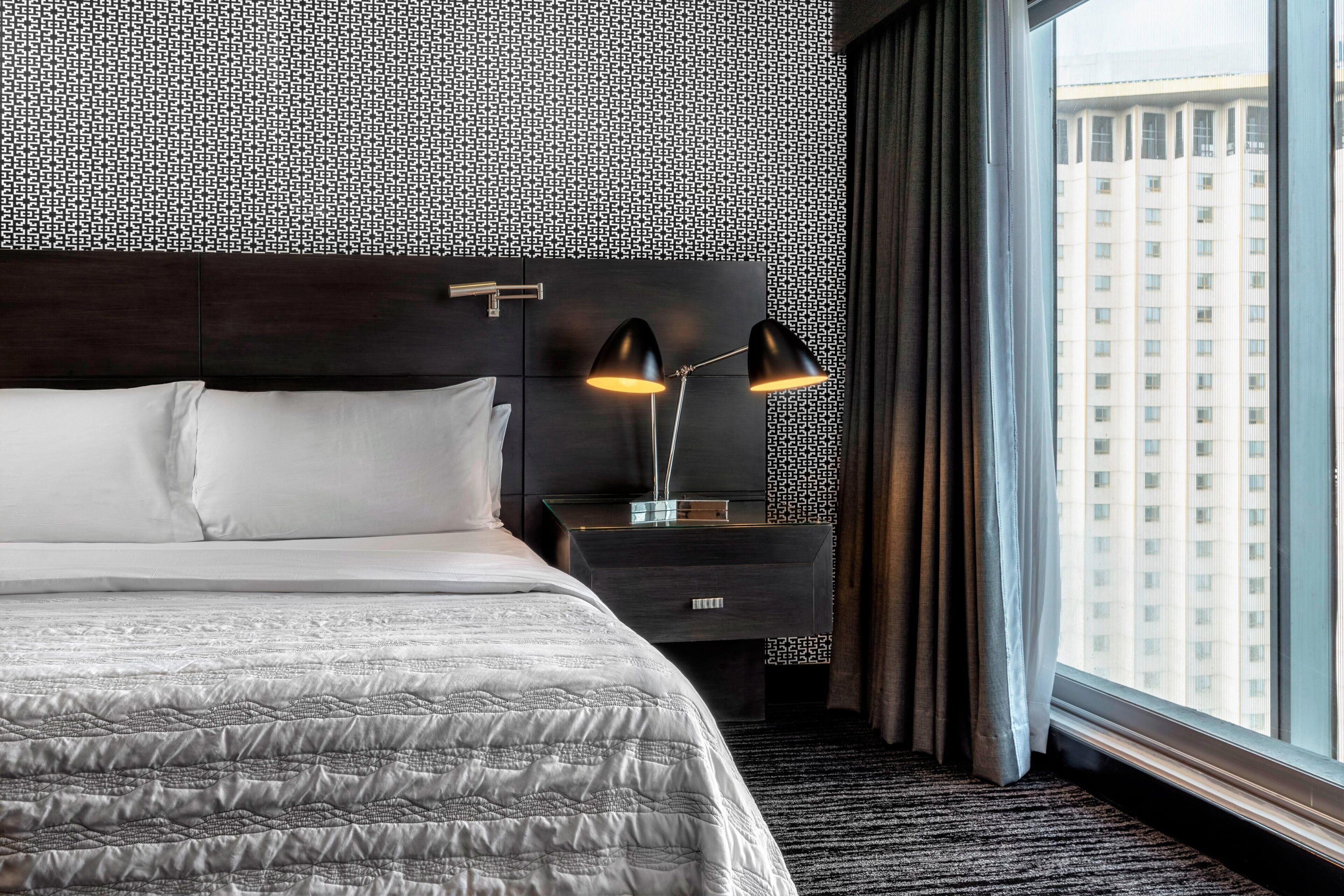 classic suite, 2 double beds, non smoking | premium bedding, minibar, in-room safe, desk