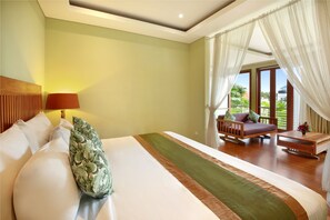 Signature villa, privézwembad | 1 slaapkamer, een minibar, een kluis op de kamer