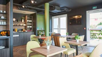 Daily buffet breakfast (EUR 12.50 per person)