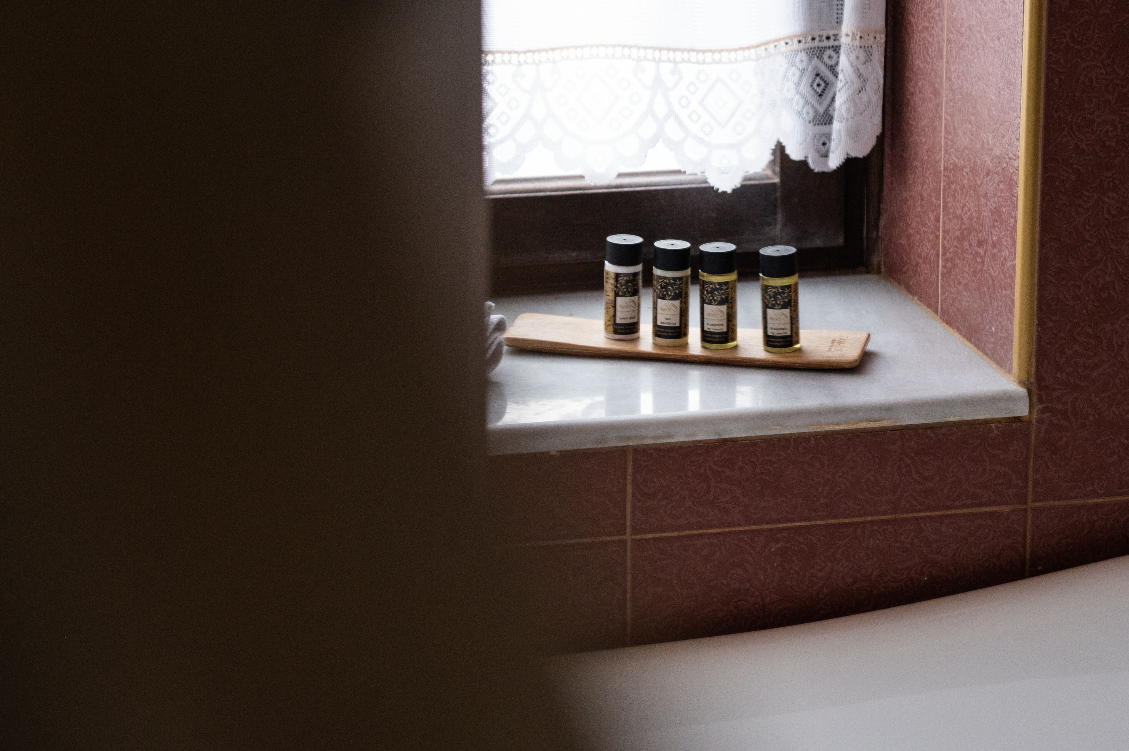 junior studio suite | bathroom | hydromassage showerhead, designer toiletries, hair dryer, slippers