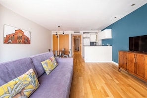 Standard-Apartment, 1 Schlafzimmer, Küche | Wohnbereich