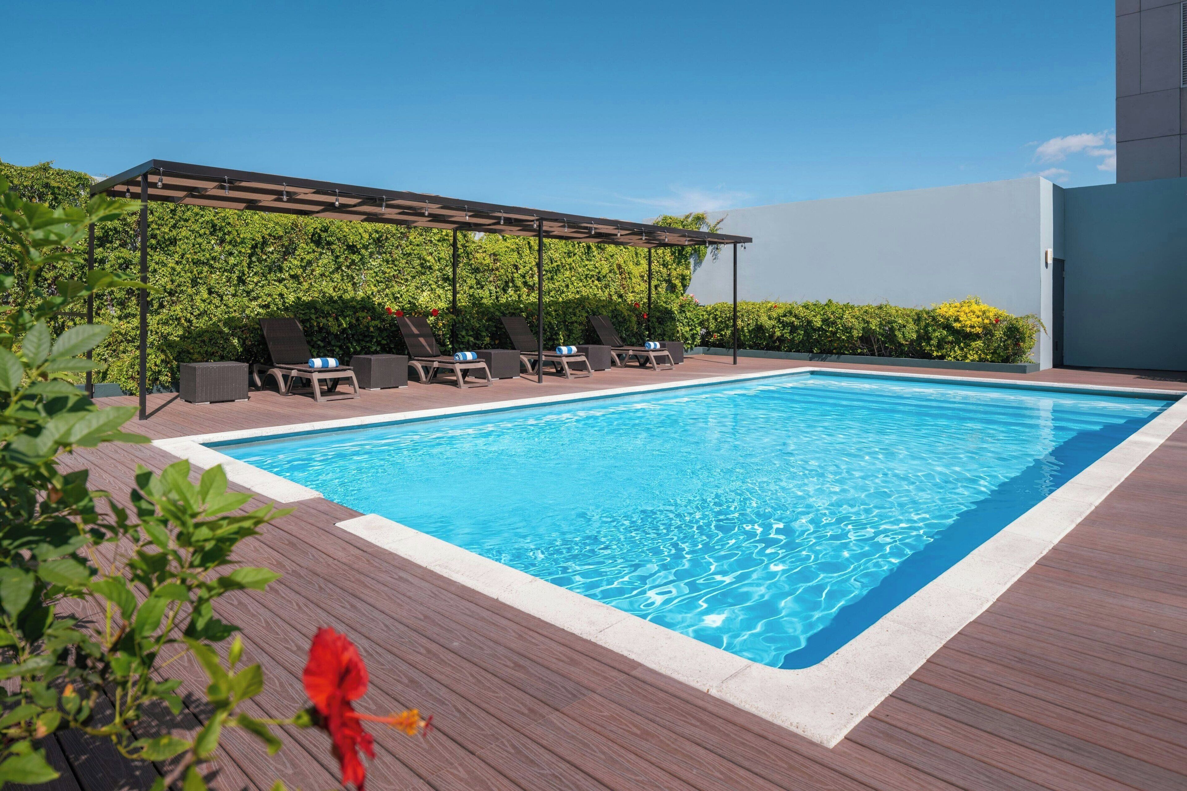 Alberca al aire libre 