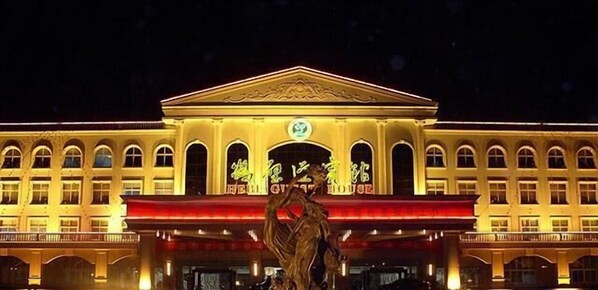 Front of property - evening/night