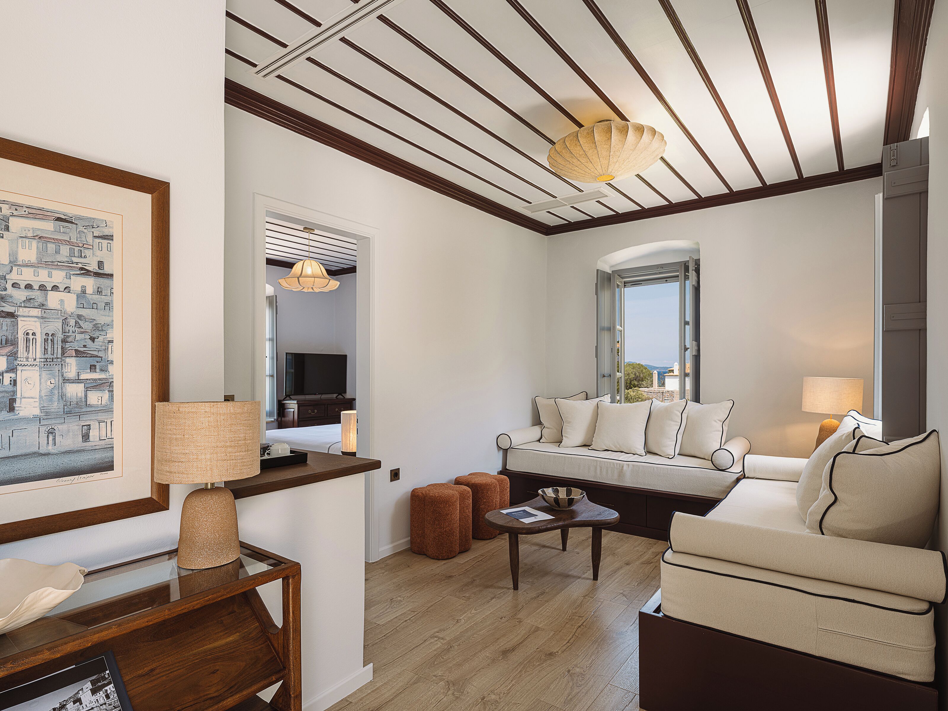 Suite, vue mer | 1 chambre, literie de qualité supérieure