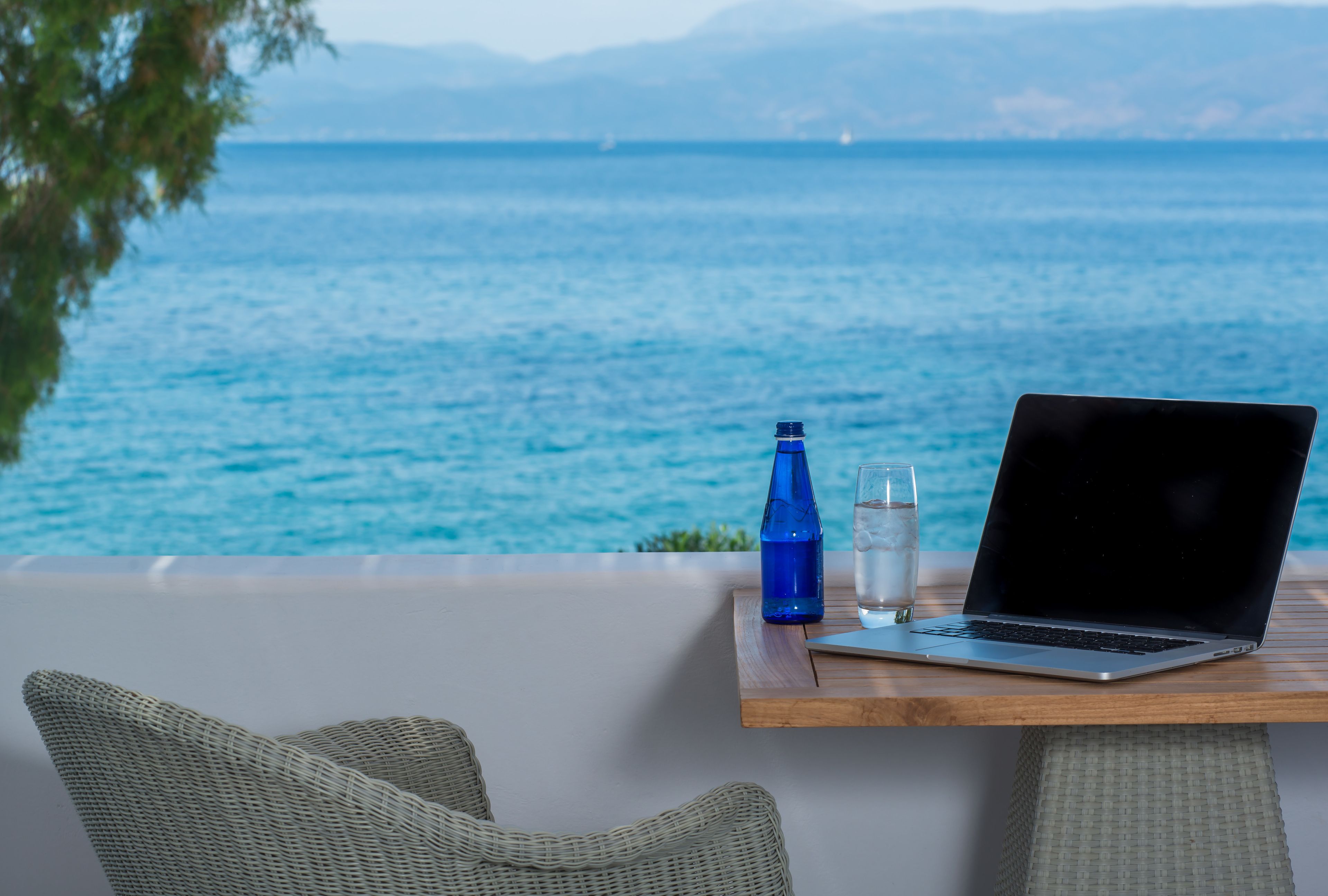 Sea Front Summer House | Vue de la chambre