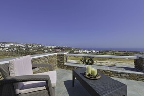 Apartment, 2 Bedrooms, Sea View | Balcony