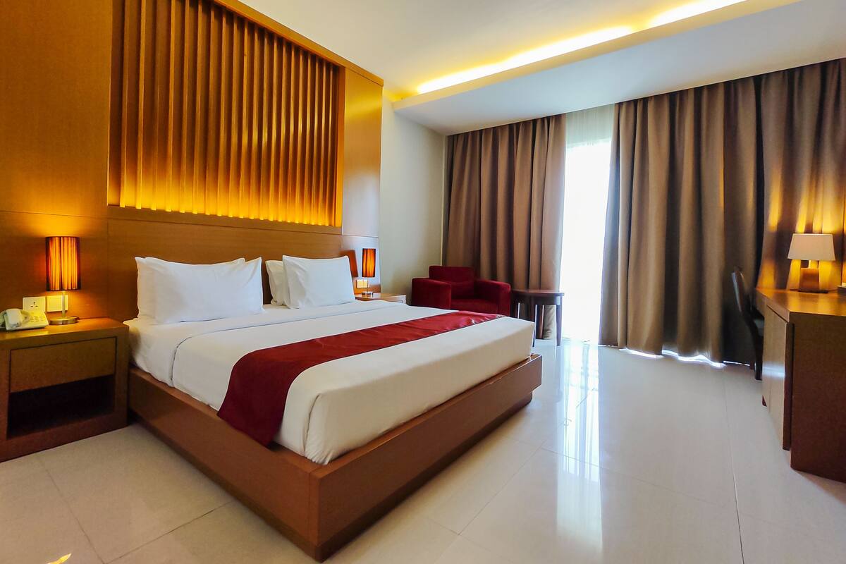 Kamar Superior | Seprai katun Mesir, seprai premium, dan selimut bulu angsa