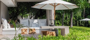 Ropa de cama de alta calidad y minibar