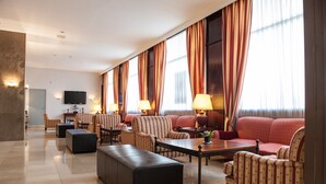 Sitteområde i lobbyen