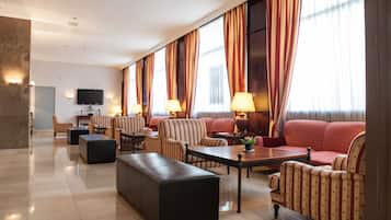 Sala de estar en el lobby