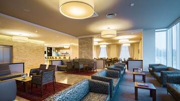 Sala de estar en el lobby