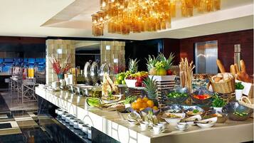 Frokostbuffé hver dag (QAR 75 per person)