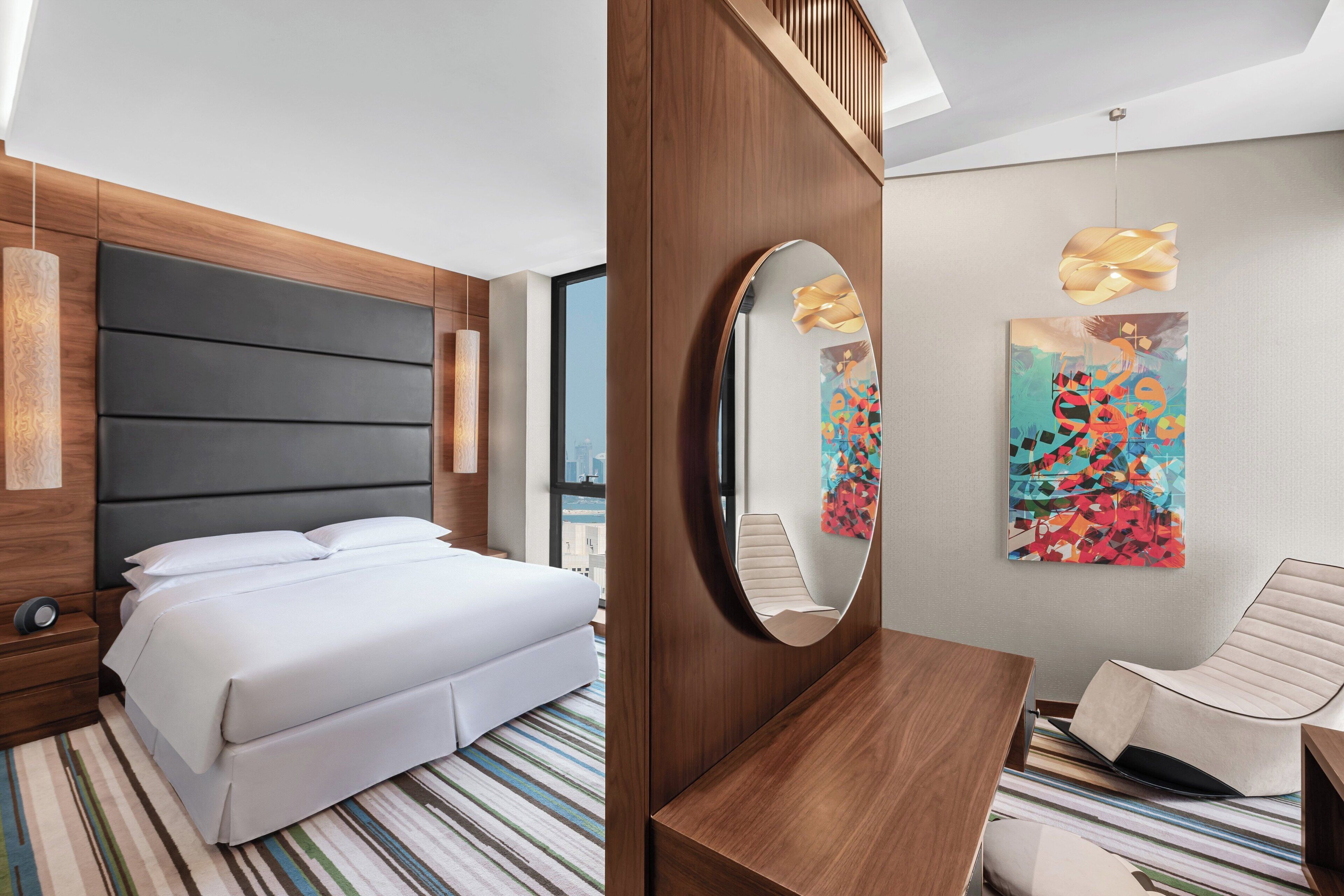 in-room safe, desk, laptop workspace, blackout curtains