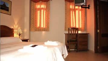 Desk, cots/infant beds, rollaway beds, free WiFi