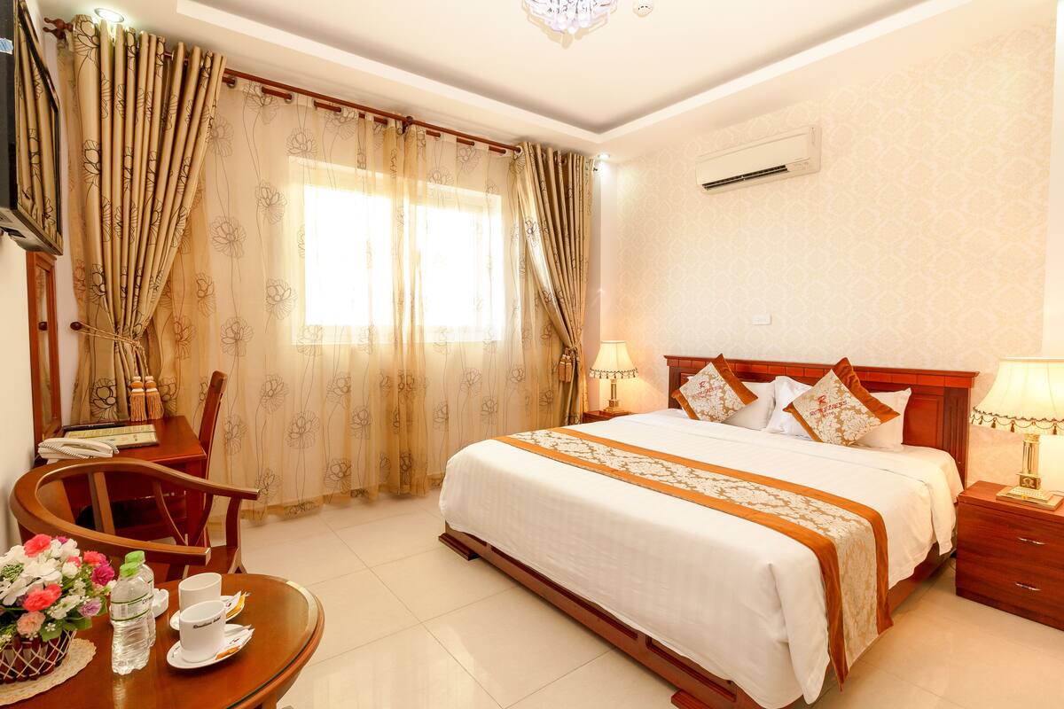 Superior Double Room, City View | Minibar, in-room safe, desk, blackout curtains