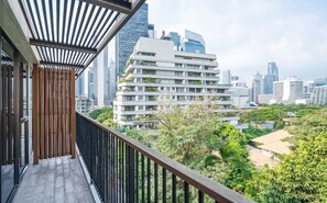 View from room - Arcadia Suites Bangkok (Bangkok)
