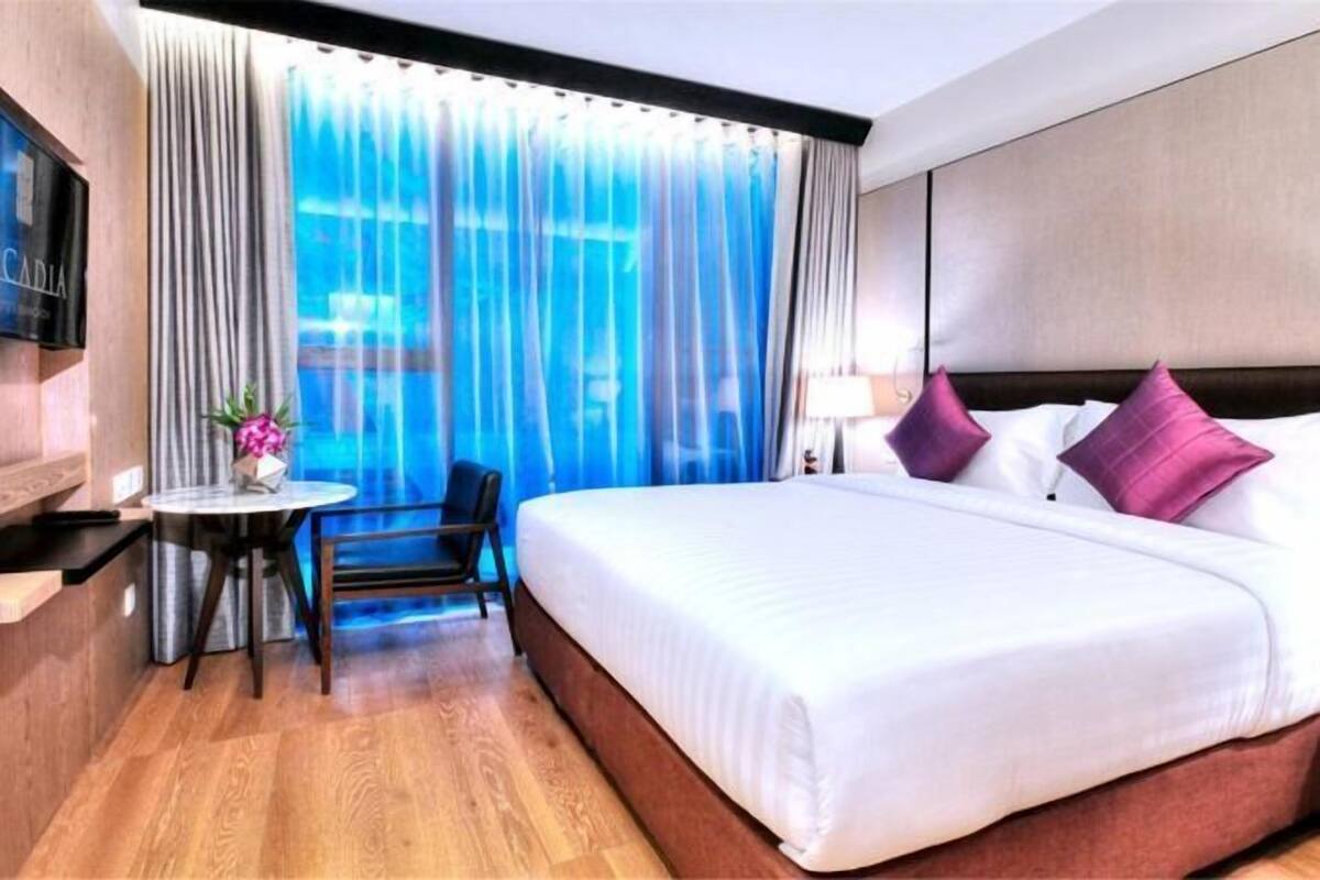 1 dormitorio, ropa de cama de alta calidad, minibar y caja fuerte