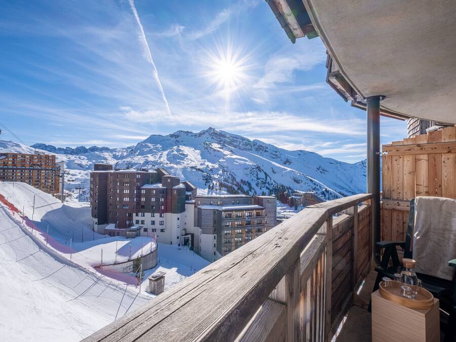 Uitzicht vanuit accommodatie