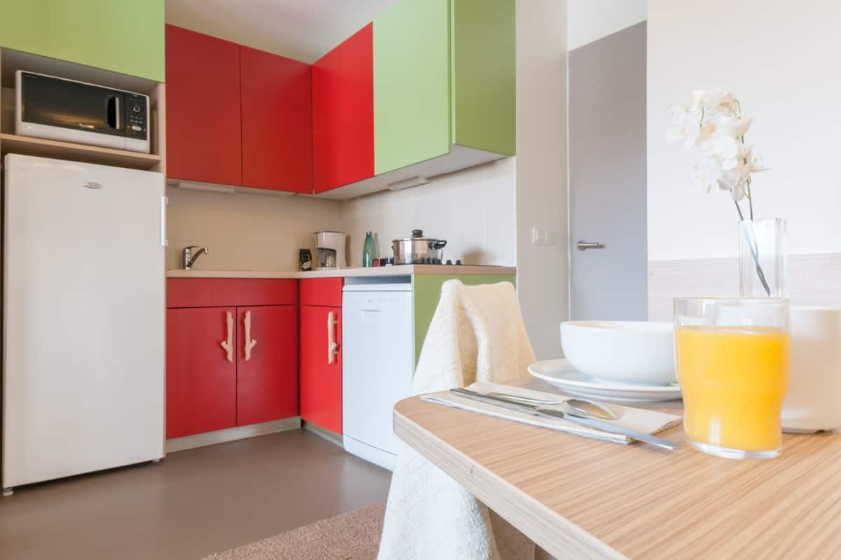 Apartment 7 people - 1 bedroom + 1 sleeping alcove | Private kitchen