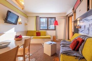 Appartement 4 personnes - 1 chambre | Oppholdsområde | TV