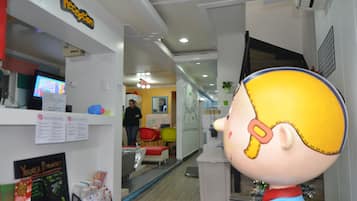 Interior entrance
