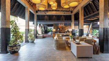 Zona de estar del vestíbulo