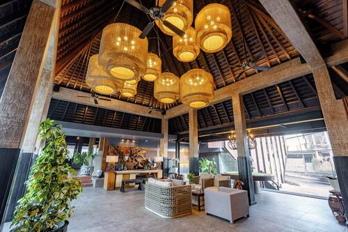 Lobby sitting area