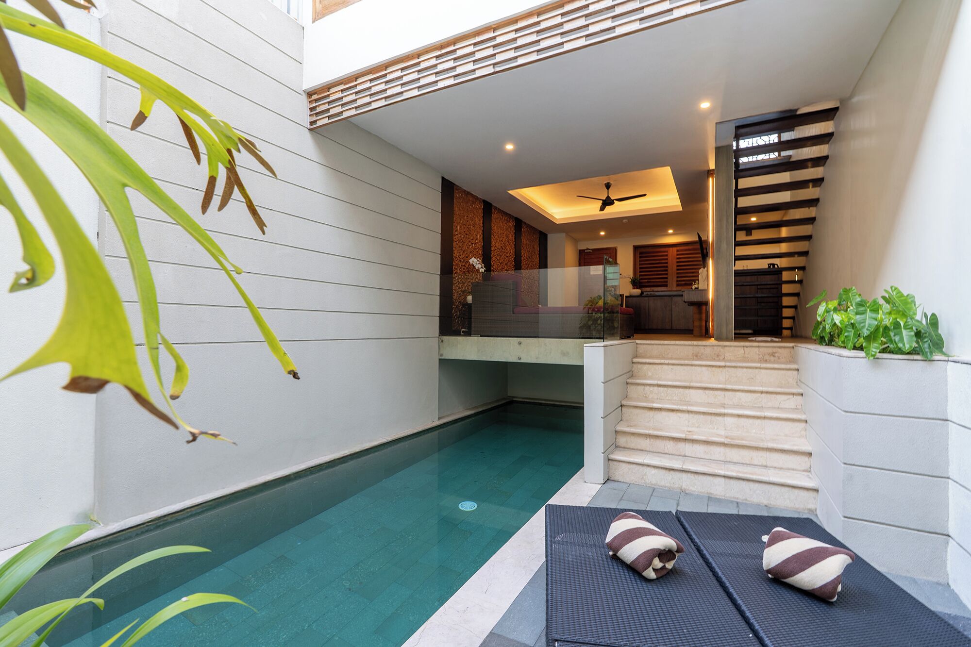 Villa, 1 Bedroom, Private Pool | Minibar, in-room safe, desk, iron/ironing board