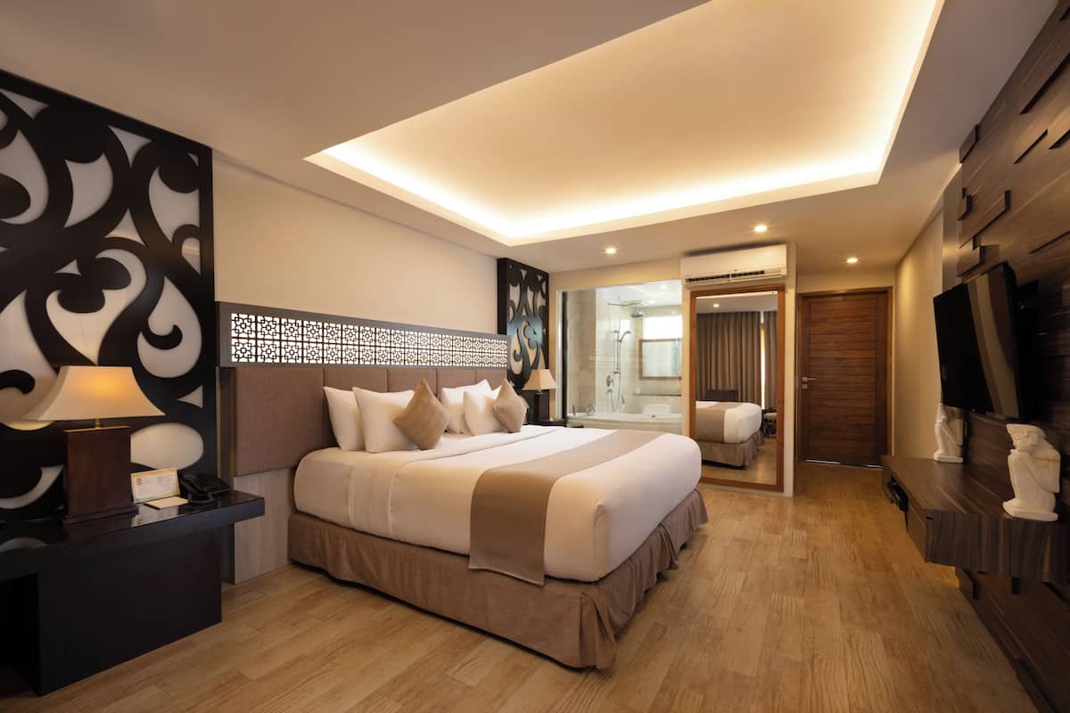 Villa, 1 habitación, alberca privada | Minibar, caja de seguridad en la habitación y escritorio