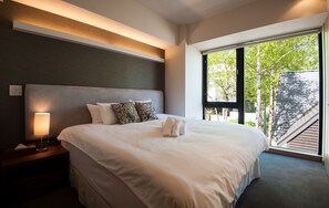 Apartamento premium (Premium 2 Bedroom,2Double or 4Single) | Wi-Fi de cortesia, roupa de cama