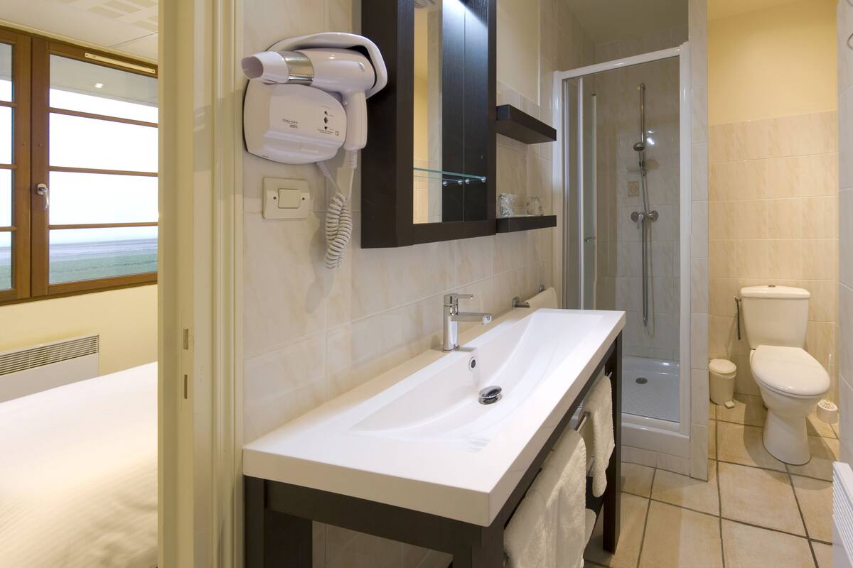standard double room | bathroom sink