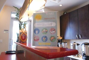 Daily to-go breakfast (USD 15.00 per person) - Nesva Hotel (Long Island City)