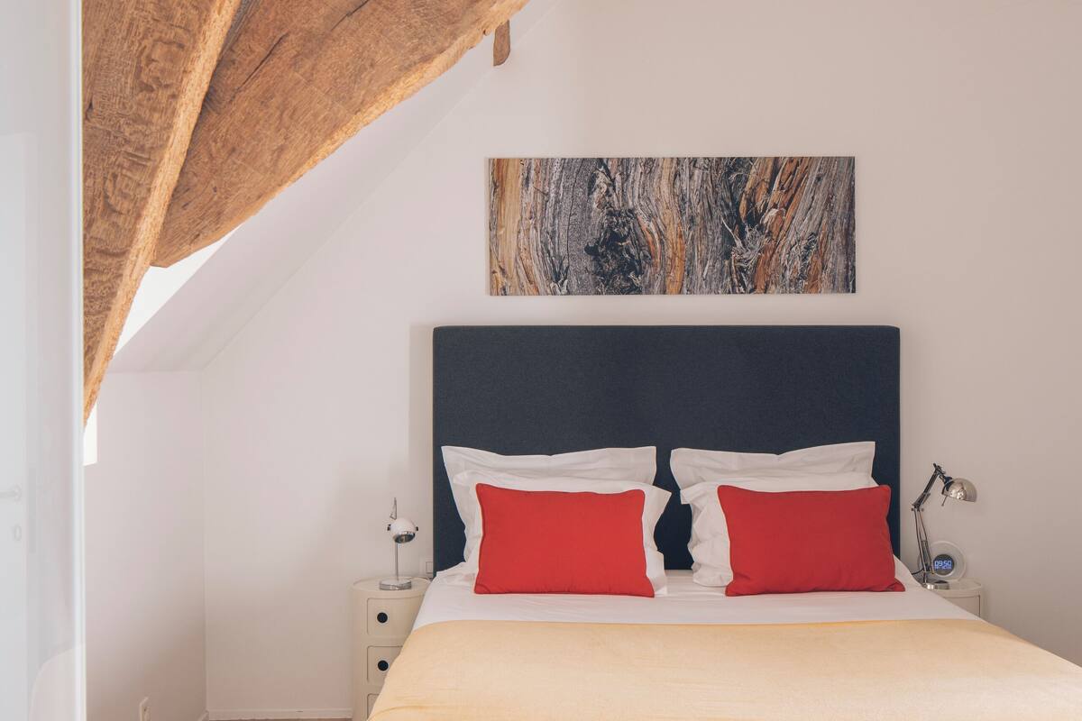 Habitación doble de lujo | Ropa de cama hipoalergénica y camas con pillow-top