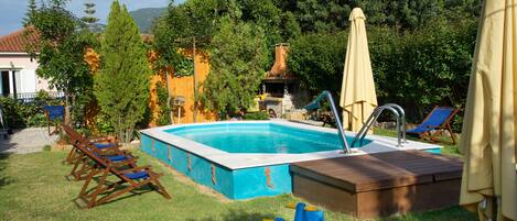 Estúdio conforto, 1 quarto, vista para a piscina | Comodidades do quarto