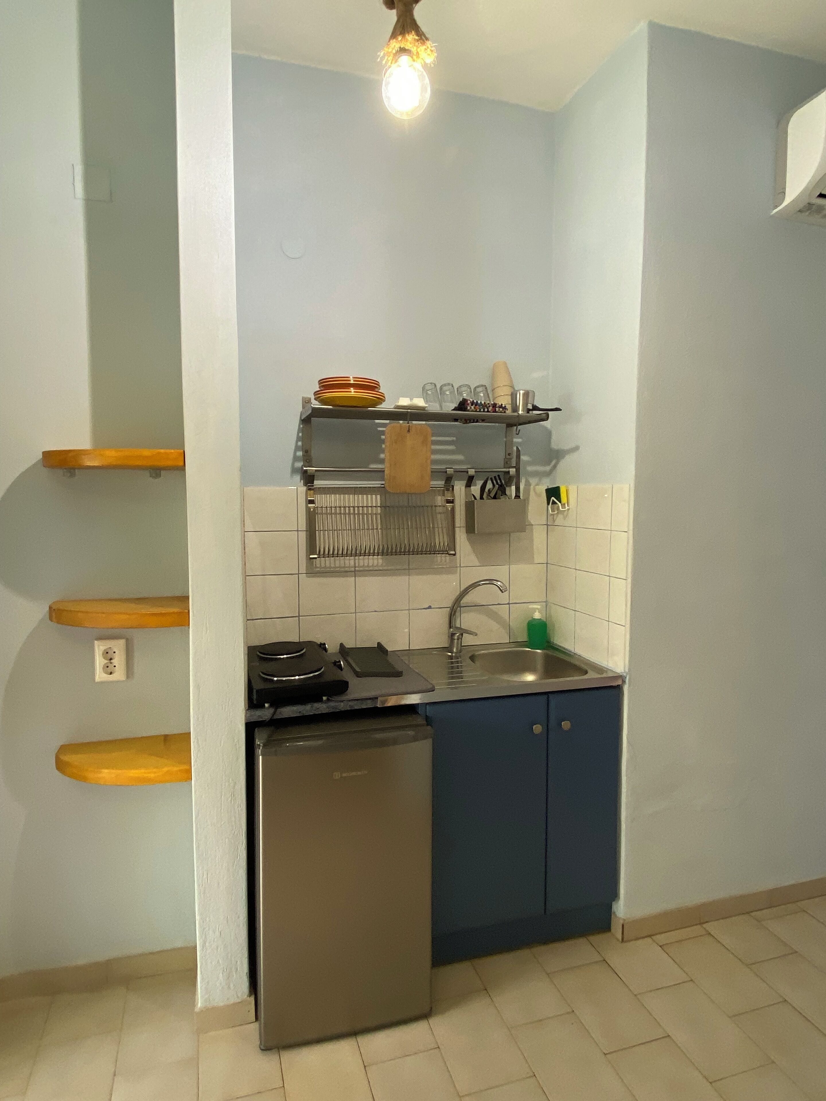 Senior Apartment, 1 Bedroom, Garden View, Ground Floor | Blackout drapes, iron/ironing board, free WiFi, bed sheets