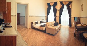Superior Apartment, 2 Bedrooms | 1 bedroom, individually decorated, individually furnished, desk