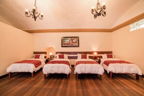 Quarto quádruplo | 1 quarto, roupas de cama premium