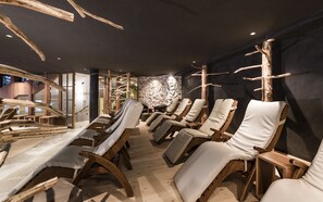 Indoor pool, outdoor pool, pool loungers