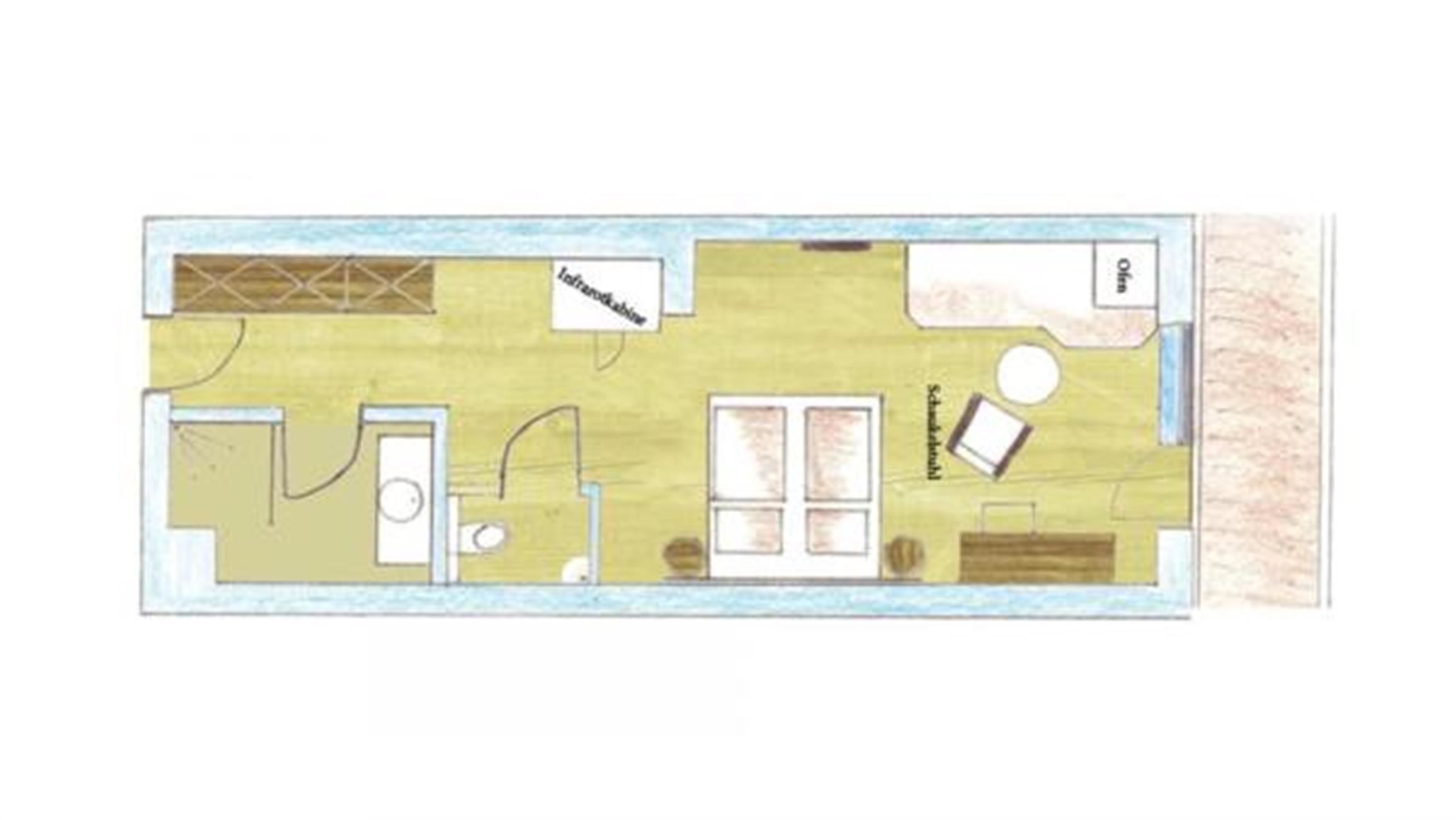 suite ("sonnensuite") | floor plan