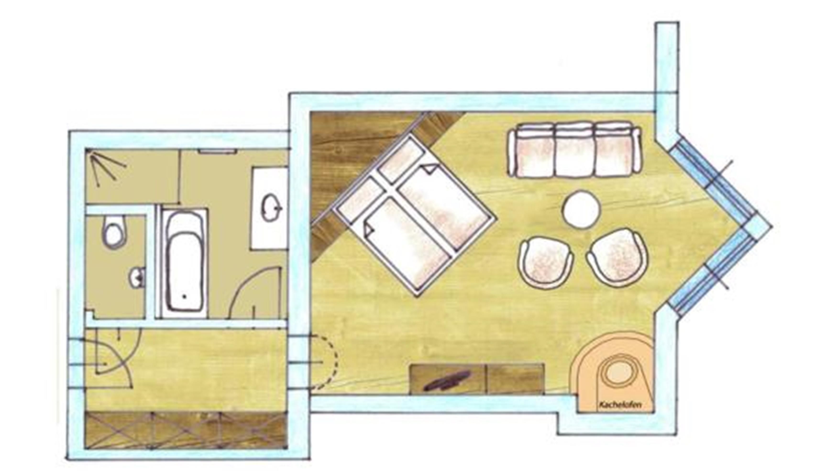 suite ("bergsuite") | floor plan
