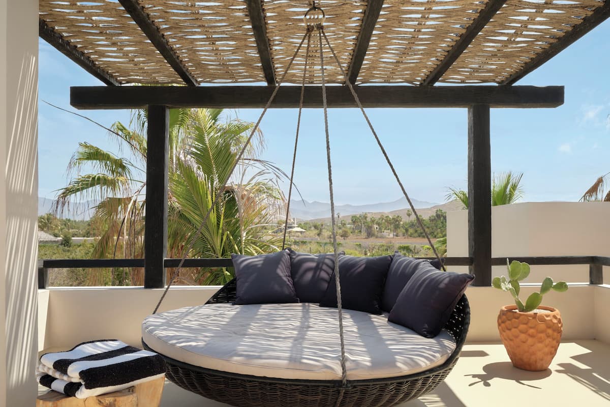 Suite, 1 kingsize-seng, havutsikt (Rooftop Deck w/Swing, Panoramic) | Sengetøy av topp kvalitet, safe på rommet og blendingsgardiner