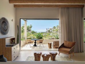 Premium-Zimmer, 1 King-Bett, Meerblick