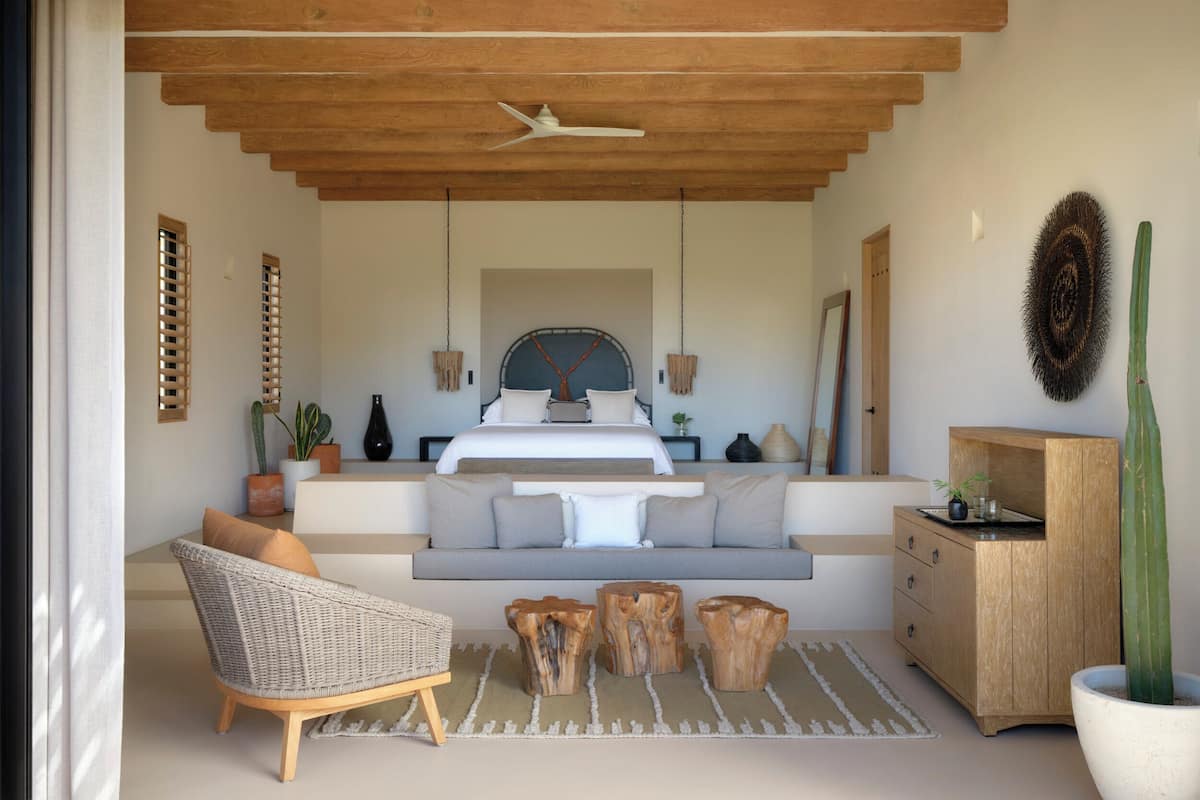 Habitació prèmium, 1 llit de matrimoni gran, vistes a l'oceà | Roba de llit d'alta qualitat i caixa forta a l'habitació